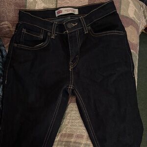 Levi's boys Dark Blue Skinny Jeans